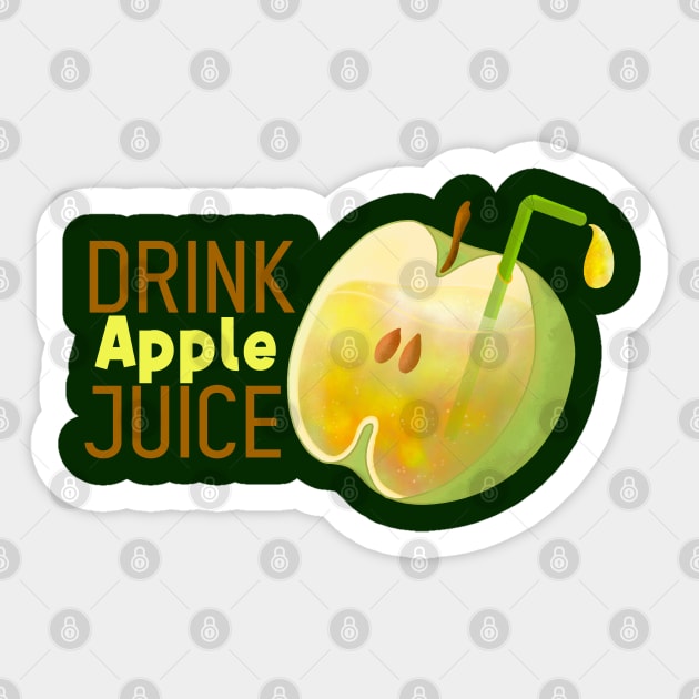 Apple Juice Sticker by Kimprut